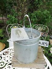 Vintage 1940 galvanised for sale  BIGGLESWADE