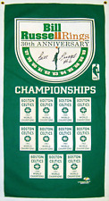 Banner Bill Russell autografado exclusivo 30º aniversário, usado comprar usado  Enviando para Brazil