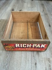 Rich pak wooden for sale  Erie