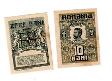 Roumanie ROMANIA Billet 10 BANI 1917 P69  ROI Ferdinand I  QUASI NEUF /AU-UNC segunda mano  Embacar hacia Mexico