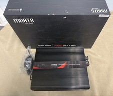Amplificador Marts Digital MXD5000W Mono 5000W RMS 1 Ohm - PRV e Amplificador Estilo Brasil! comprar usado  Enviando para Brazil