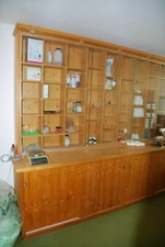 Vitrine shop vollholz gebraucht kaufen  Heiligenberg
