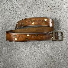 Vintage brown leather for sale  Saint Louis