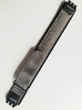 Usado, Swatch: Original-Textil-Klettband = Standard Gent, Chrono, Etc. Rarity! Cinza comprar usado  Enviando para Brazil