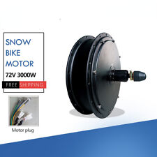 Bicicleta de neve elétrica 20/26 polegadas 72V 3000W roda traseira sem escova motor de cubo sem engrenagem, usado comprar usado  Enviando para Brazil