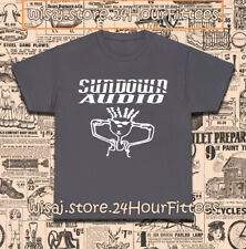 Nova camiseta masculina logotipo amplificadores de áudio Sundown tamanho americano P-5XL, usado comprar usado  Enviando para Brazil