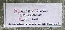 Tolkien family copy for sale  YORK
