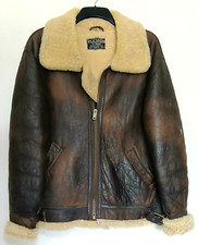 Superb shearling aviator for sale  WHITLAND