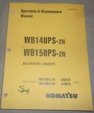 Komatsu wb140ps wb150ps for sale  Union