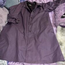 Jaqueta de chuva vintage feminina London Fog roxa trench coat tamanho 12 animal de estimação. comprar usado  Enviando para Brazil