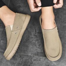 Sapatos masculinos outono sapatos de lona para caminhada mocassim tênis masculino, usado comprar usado  Enviando para Brazil