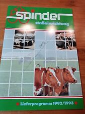 Prospekt spinder stalleinricht gebraucht kaufen  Spraitbach