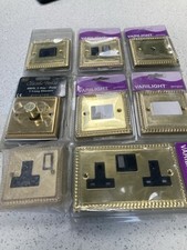 Electrical georgian brass for sale  LEICESTER