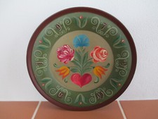 Handbemalter holzteller 1979 gebraucht kaufen  Burladingen