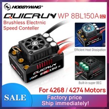 Hobbywing quicrun 8bl150 usato  Spedire a Italy