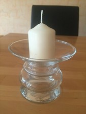2tlg glas kerzenhalter gebraucht kaufen  Duisburg