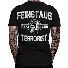 Feinstaub terrorist shirt gebraucht kaufen  Burg