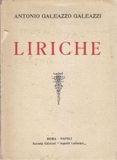 Liriche 1922 1924 usato Liriche 1922 1924 usato  Bari
