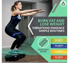 Blue fitness vibration for sale  HUDDERSFIELD