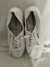 Superga pumps white for sale  TORQUAY