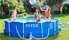 Swimmingpool intex metallrahme gebraucht kaufen  Frankenberg