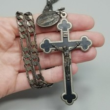 Vintage large crucifix for sale  Presque Isle