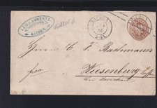 Preussen umschlag 1866 gebraucht kaufen  Frankfurt am Main