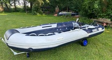 Schlauchboot aluboden motor gebraucht kaufen  Schwerin-Umland V