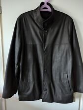 Lederjacke herren schwarz gebraucht kaufen  Neubrandenburg