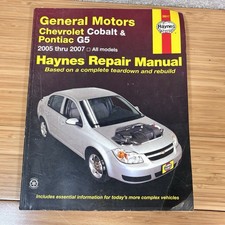 Usado, Manual de reparo 2005-2007 General Motors Chevrolet Cobalt e Pontiac G5 Haynes comprar usado  Enviando para Brazil