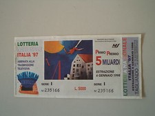 Biglietto della lotteria usato  Salerno