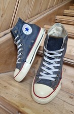 Jeansblaue converse chucks gebraucht kaufen  Groß-Gerau