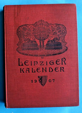 Leipziger kalender 1907 gebraucht kaufen  Berlin