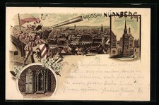 Lithographie nürnberg schöne gebraucht kaufen  Berlin