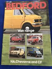 Bedford van range for sale  PETERBOROUGH