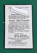 Sterbebild rar soldat gebraucht kaufen  Allenfeld, Boos, Hargesheim