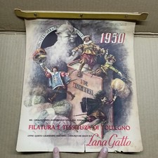 Calendario pubblicitario lana usato  Cuneo
