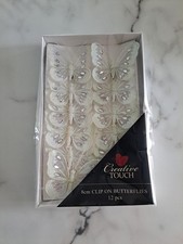 White clip butterfly for sale  WEST MALLING