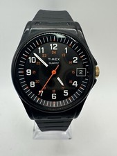 Timex M Cell Vintage Preto Relógio Masculino 24 Horas Data Estilo Militar comprar usado  Enviando para Brazil