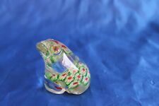 Glass millefiori frog for sale  COVENTRY