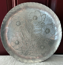 Vintage floral hammered for sale  Terre Haute
