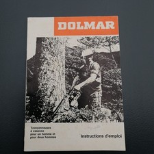Dolmar instruction emploi d'occasion  Trégunc