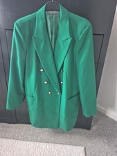 Primark green blazer for sale  HULL
