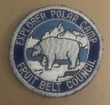 Usado, Vintage Explorer Polar Camp Patch Cinto de Frutas Conselho Wakazoo 203 Distintivo de Escoteiro comprar usado  Enviando para Brazil