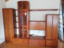 Wohnwand kirschbaum massiv gebraucht kaufen  Eckental
