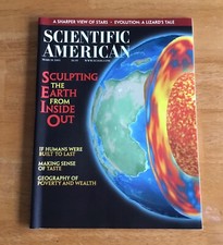 Scientific American Magazine March 2001 Sculpting The Earth Inside Out No Label comprar usado  Enviando para Brazil