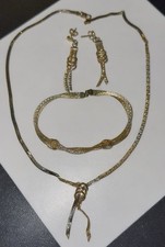 Parure bijoux 18k d'occasion  Mirebeau