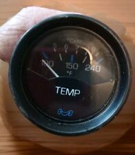 Medallion Boat medidor de temperatura motores Mercury 2 polegadas lente plana preta comprar usado  Enviando para Brazil