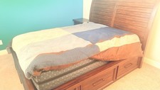 Queen box bed for sale  Fresno