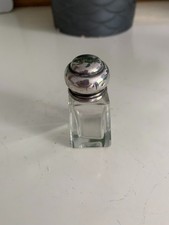 Usado, Frasco de perfume antigo de vidro com tampa de prata com rolha original comprar usado  Enviando para Brazil